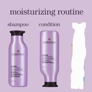 🔸️LAST🔸️ SET Brand New Pureology Hydrate Hair Care Set (BOTH full size Bottles)